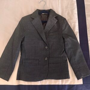 Janie and Jack Gray Kids Blazer